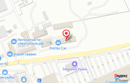 Автосервис Автомастер в Гагаринском районе на карте