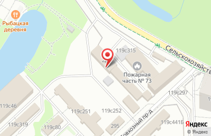 Пожарно-спасательный отряд №216 на карте