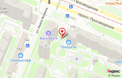 Эрго Русь на улице Просвещения на карте