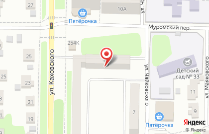 Магазин Мясорубка на улице Каховского на карте