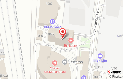Клиника удаления тату и татуажа Et.laser на Летниковской улице на карте