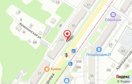 Киоск по продаже печатной продукции Союзпечать на улице Руднева, 33/1 киоск на карте