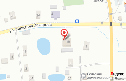 Почтовое отделение, пос. Нивенское на карте