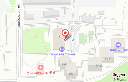 Кафе Факел на карте