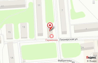 Медицинский центр на Пионерской улице на карте
