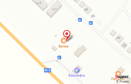 Бочка в Оренбурге на карте
