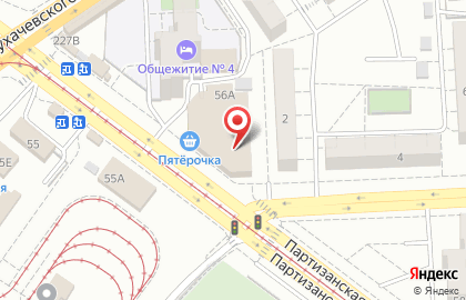 Оптово-розничная компания, ИП Клюенков А.Е. на Партизанской улице на карте