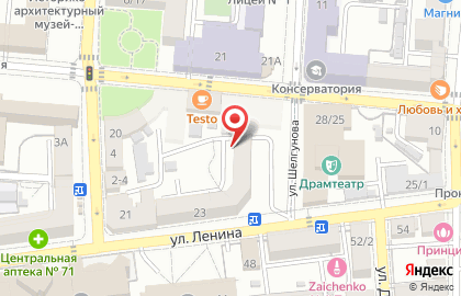 Ленинский коммунистический союз молодежи Российской Федерации на карте