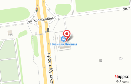 Планета Япония+ на карте
