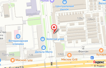 Магазин хозяйственных товаров на Красноармейской улице на карте