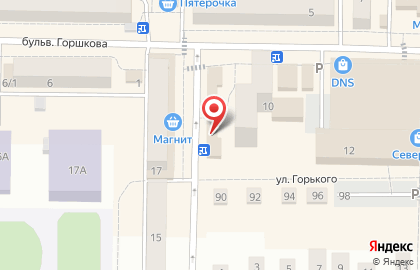 Цветочный магазин Семицветик в Фабричном переулке на карте