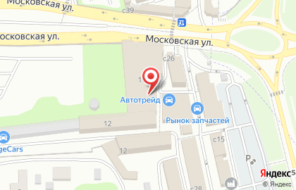 Сеть магазинов автозапчастей, ООО Автэк на карте