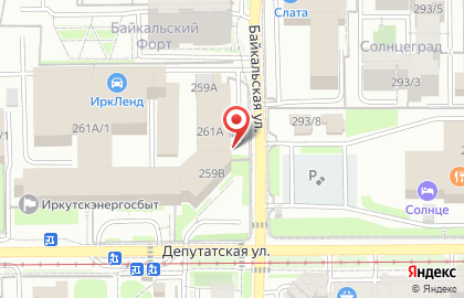 Московский государственный технический университет гражданской авиации в Иркутске на карте