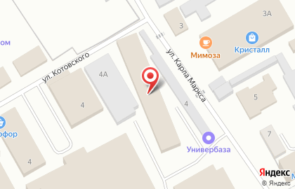 Строительный магазин СтройКаскад на карте
