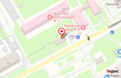 Магазин Колос на Северной улице на карте