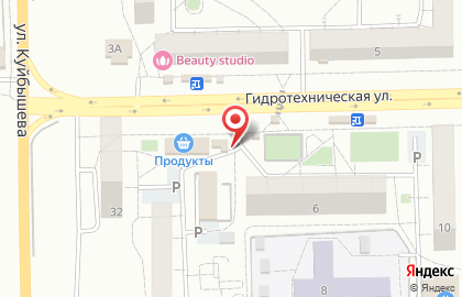 Продуктовый магазин Тольятти хлеб на Гидротехнической улице на карте