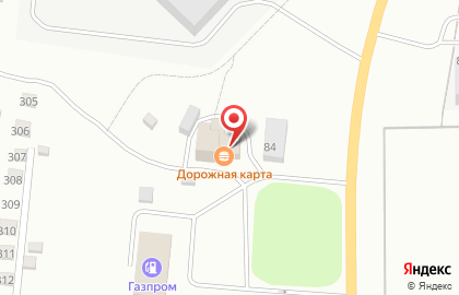 Автосалон Дорожная Карта на карте