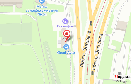 Станция по замене масла Spot на Выборгском шоссе на карте