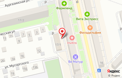 Аварийно-диспетчерская служба, Демский район на карте