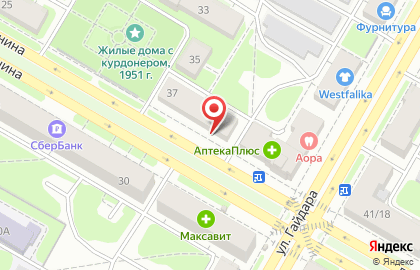 Магазин мясной продукции Индейкин дом на проспекте Ленина на карте