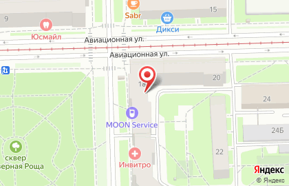 Центр выдачи заказов Faberlic на Авиационной улице на карте