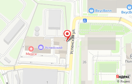 Банкомат МИнБанк на метро Митино на карте