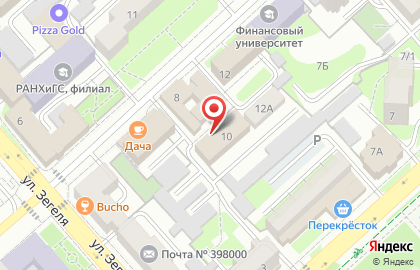 Военный комиссариат Липецкой области на карте