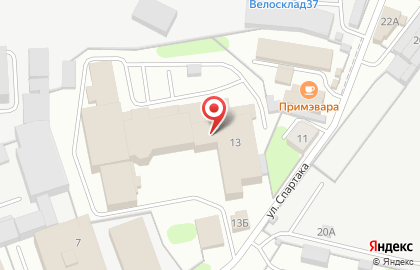 Торговая компания Гидросеть на улице Спартака на карте