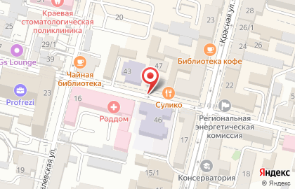 Юридическая фирма Митра на Комсомольской на карте