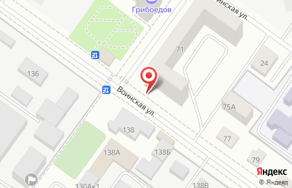Киоск по продаже хлебобулочных изделий в Октябрьском районе на карте