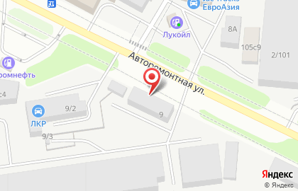 Пункт приема металлолома ВЦМ Урал на Авторемонтной улице на карте