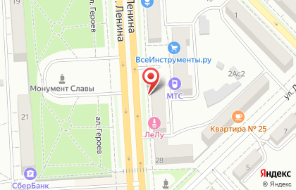 Мир оптики на проспекте Ленина на карте