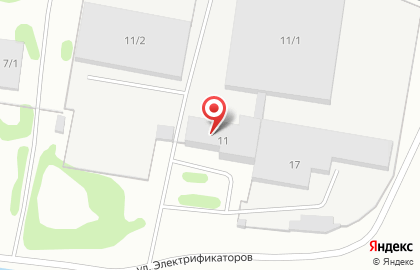 Втормет на улице Электрификаторов на карте