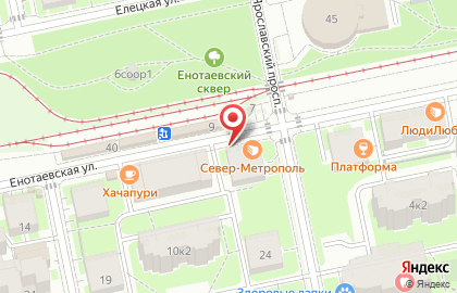 Аптека Вита на Ярославском проспекте на карте