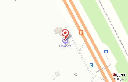 Кафе Привет в Туле на карте