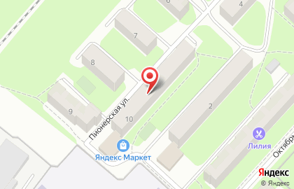 ОАО Банкомат, Балтийский Банк на Пионерской улице на карте