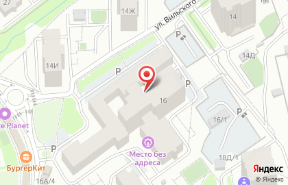 Free Action в Октябрьском районе на карте