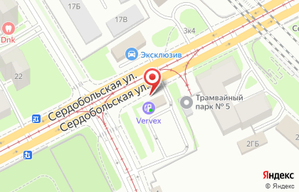 Линос на Студенческой улице на карте