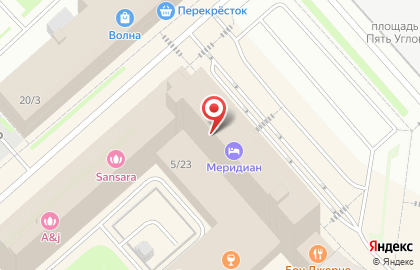 Кабинет коррекции зрения ночными линзами Доктор Линз Мурманск на карте