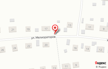 Продовольственный магазин Первый на улице Мелиораторов на карте