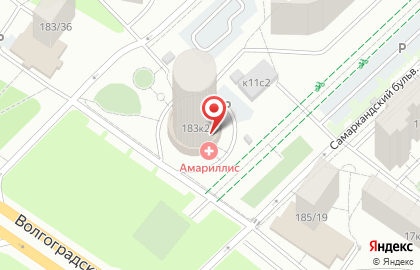 Улыбка на Волгоградском проспекте на карте