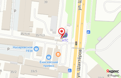 Магазин овощей и фруктов в Центральном районе на карте