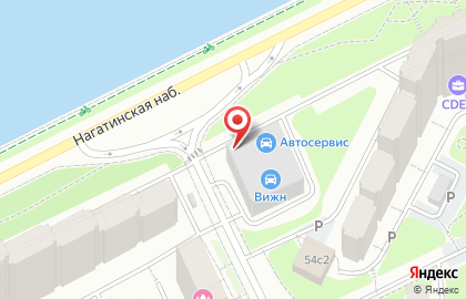 Магазин автозапчастей в Москве на карте