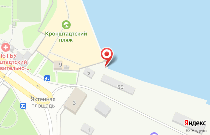 Поисково-спасательная служба Санкт-Петербурга в Кронштадтском районе на карте