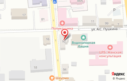 Магазин алкогольной продукции КрасноСтоп, магазин алкогольной продукции на улице Пушкина на карте