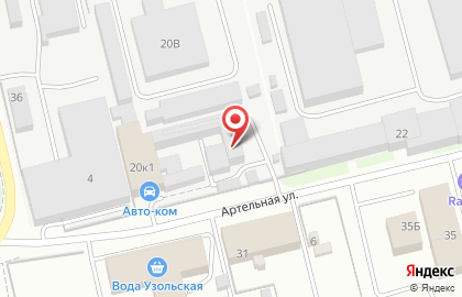 Компания Fs152 на Артельной улице на карте