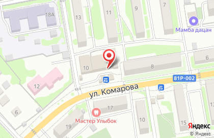 Мебельный магазин Уютный дом в Железнодорожном районе на карте
