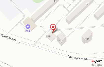 Кабинет маникюра и педикюра на Приморской улице на карте