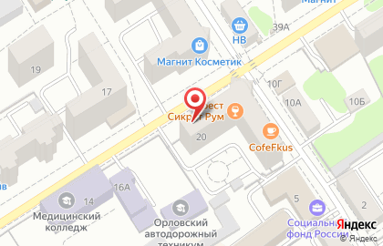 Мебельный магазин Мебель Черноземья на Советской улице на карте