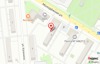 Остап на Молодёжной улице на карте